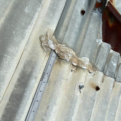 silicone misuse on roofing