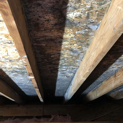What Mould in the Roof Space Can Say About Roofing Problems - Ventilation issues