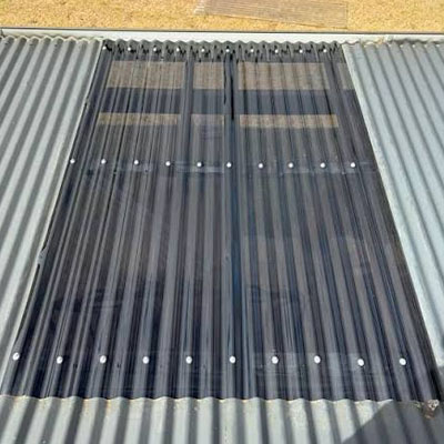 Why Are My Clear Roof Sheets Cracking - Replacement of clear roof sheeting
