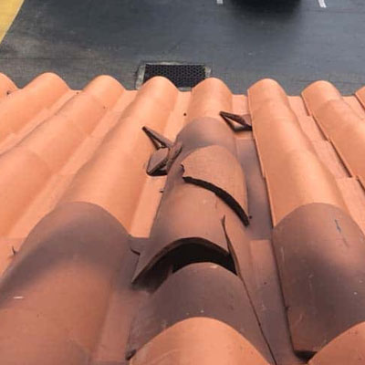 Roof Inspections Before Buying a Property on the Gold Coast - Storm impact damage